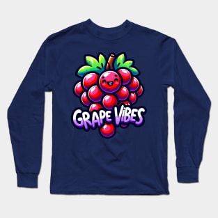 Grape vibes Long Sleeve T-Shirt